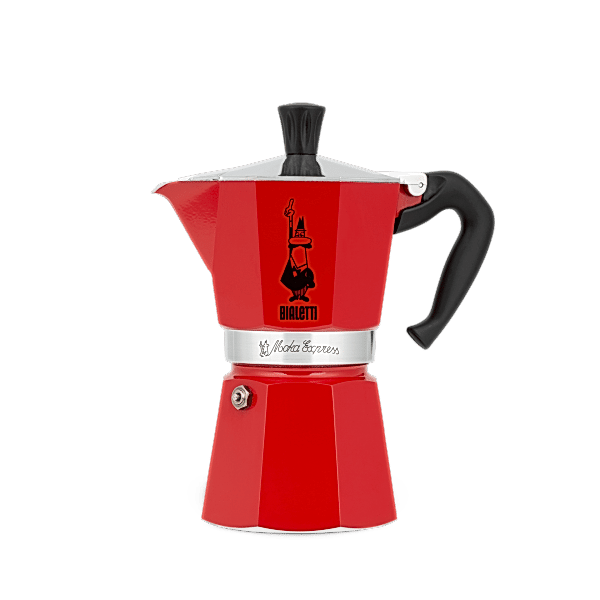 Bialetti Moka Express Kırmızı 6 Cup